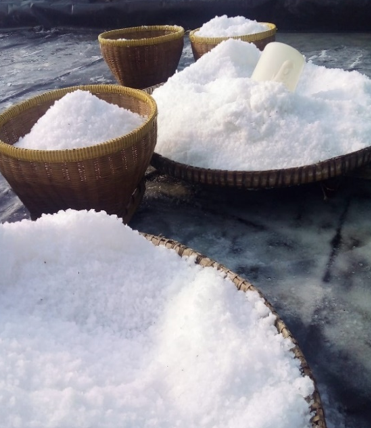 Kemurnian Butiran Kristal Garam Koperasi Pandawa Lima Jaya